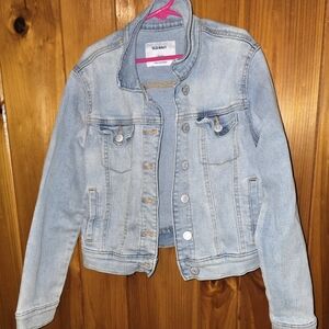 Old Navy Classic Light Blue Jean Jacket